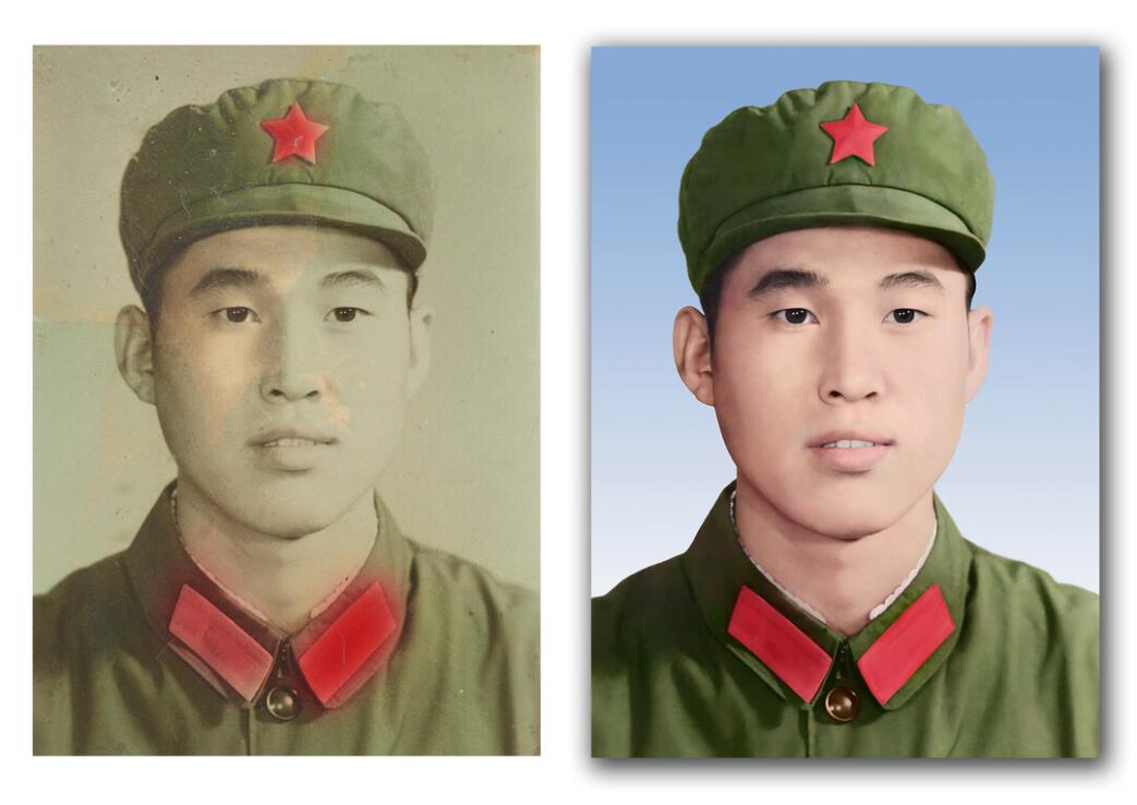 阿拉尔破损照片修复-18